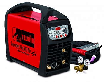    Telwin SUPERIOR TIG 251 DC-HF/LIFT VRD + TIG ACC. 816116