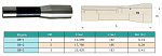     R8 (7/16"- 20UNF)  1      